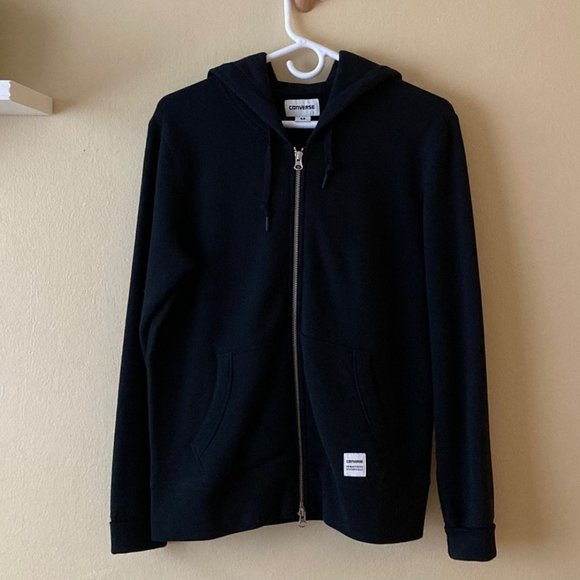 Converse Essentials Sportswear Full-Zip Women's Hoodie Sweatshirt - Picture 2 of 7